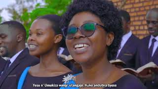 284 YESU NUMUKIZA WANJYE UTANGAJE BY CANTATE DOMINO VIDEO CLIP [upl. by Ymereg]