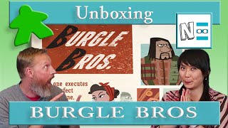 Lets Crack the Safe BURGLE BROS  Board Game Unboxing [upl. by Kiehl]