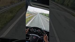 POV Truck Driving In 🇳🇱 Netherlands A1550  silence shorts viralshorts truck short road [upl. by Tate]