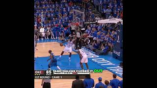 Dallas Dominates Smart Basketball Strategies Against Oklahoma City nba nbahighlights [upl. by Suaeddaht]