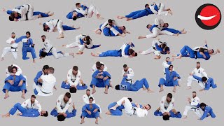 Katame Waza  Grappling Techniques  32 Holds StranglesChokes and Armlocks [upl. by Guerra795]