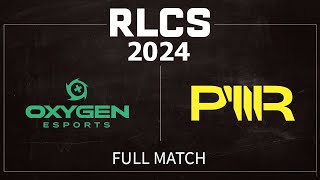 Swiss R1 Oxygen vs PWR  RLCS 2024 Major 2 London  20 June 2024 [upl. by Elissa181]