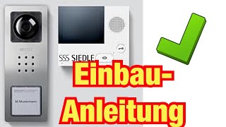 Siedle Videosprechanlage CVB 850  Mit meiner Anleitung kann jeder diese Anlage einbauen Proofwood [upl. by Aubrie267]