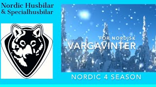 Nordisk Vargavinter Hemester året om med Nordic Husbilar  4 season RV [upl. by Enitsyrk]