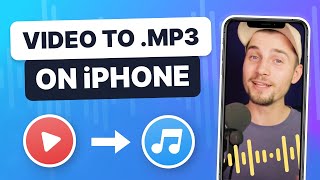 How to Convert Video to MP3 on iPhone for FREE 📱 [upl. by Talbot]