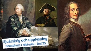 Upplysningen och Sjuårskriget  Grundkurs i historia 1ab  Del 25 [upl. by Deb]