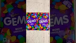 Cadbury GEMS More Chocolaty Rs5ASMR Opening Video asmr chocolate shorts [upl. by Anikat]