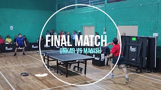 40 Teams Final First Match  Onkar Vs Manish [upl. by Hinson989]