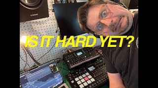 Continuing the HARD quottechno set what is this  Rytm Analog 4 Octatrack EZBOT Template [upl. by Yeliak]