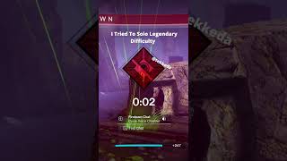 Tried to solo a legendary mission on Destiny 2 and this is how it started [upl. by Allerim]