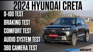 2024 Hyundai Creta Turbo DCT  10 RealLife Tests [upl. by Onirefez486]