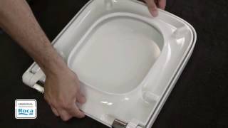 Step by Step Guide to Install Soft Close Toilet Seat  Roca [upl. by Nowujalo462]