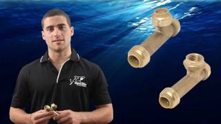 How To Repair Copper or CPVC Pipes with SharkBite Slip Couplings [upl. by Adlaremse]