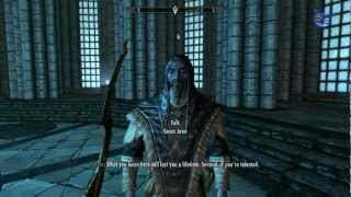 Lets Play Skyrim  187  Augur of Dunlain [upl. by Ebbarta]