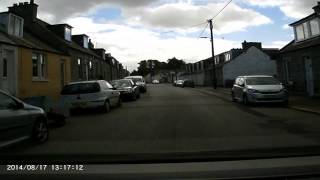 Dashcam through Dalbeattie Dumfries amp Galloway 2014 [upl. by Anidualc]