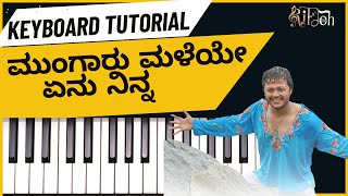 Mungaru Maleye Enu Ninna  Keyboard Tutorial With Notes  Chords  BGM  Hook  Verses  Supreet CB [upl. by Elirpa103]