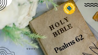 Psalms 62  Bible Reading  Bible Verse Of The Day  Word of God Audio Bible [upl. by Jamal512]