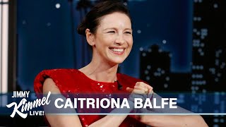 Caitriona Balfe on SAG Awards with Belfast Cast St Patrick’s Day Myths amp Amazing Outlander Fans [upl. by Mora698]