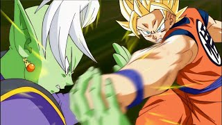 Goku vs Zamasu full fight Vegeta vs Future Trunks Zeno calls Beerus and Whis English Dub [upl. by Wootten]