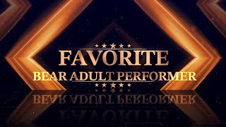 Bear World Magazine Awards 2024  Favorite Bear Adult Performer [upl. by Saree]