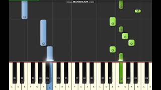 easy Frozy  Kompa she said shes from the island piano tutorial check description [upl. by Norak]