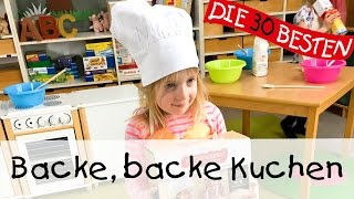 👩🏼 Backe backe Kuchen  Singen Tanzen und Bewegen  Kinderlieder [upl. by Venterea]