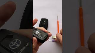 Toyota Corolla Smart Key Battery Replacement 20192024 keyfob automobile toyota [upl. by Amelie838]