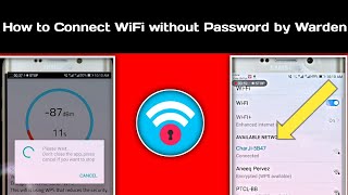 How to Connect WiFi without Password by Wifi Warden [upl. by Lelah]