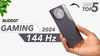 TOP 5 Budget 144Hz Gaming Phones 2024 budget Fastest Phones For Gaming 2024 [upl. by Jansson]