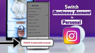 How to Turn Off Business Profile on Instagram Professional to Private [upl. by Lougheed]