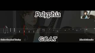 Polyphia  GOAT  Tab Guitar [upl. by Yemiaj961]