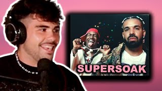 Drake amp Lil Yachty Premier New Song quotSupersoakquot on Kai Cenats Stream  StereoVision Conversations [upl. by Ffej]