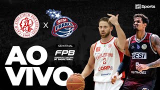 AO VIVO E COM IMAGENS  PAULISTANO x SESI FRANCA  JOGO 1  CAMPEONATO PAULISTA DE BASQUETE [upl. by Yenaled957]