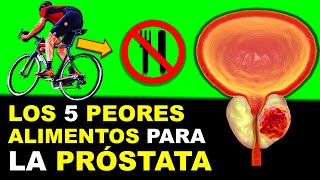 MEJORA LA SALUD DE TU PRÓSTATA 5 Alimentos que Debes Evitar │Salud y Ciclismo [upl. by Najtsirk]