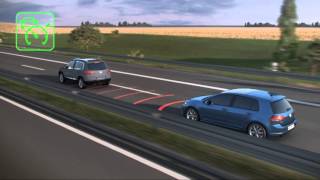 Volkswagen Golf Adaptive Cruise Control [upl. by Onoitna]