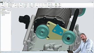 AnyMode Modeling in Creo 2D3D Conversion  PTC [upl. by Etselec]