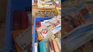 DARYAGANJ BOOK MARKET PART 1 sundaymarket delhigate daryaganj bookmarket delhitravel booktube [upl. by Nordin]