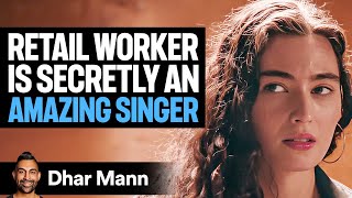 Retail Worker Is SECRETLY An AMAZING SINGER  Dhar Mann Studios [upl. by Lorant]