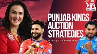 IPL Auction 2025  Punjab Kings Target players amp Auction Strategy [upl. by Karlotta]