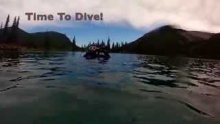 Scuba Diving Forgetmenot Pond Alberta Canada [upl. by Caddaric]