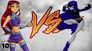 Starfire vs Raven [upl. by Attiuqaj]