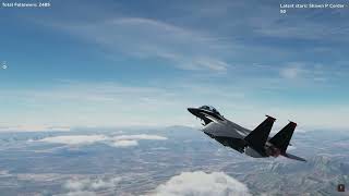 DCS  Steel in his F15E Strike Eagle over Afghanistan P2 [upl. by Worth]