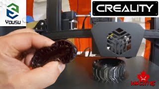 Printing TPU Flexible Filament with The Creality CR6 SE 3D Printer [upl. by Cairns]