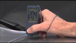 How to Measure Paint Thickness on a Ferrari or any Automobile—with the PosiTest DFT [upl. by Karlin41]