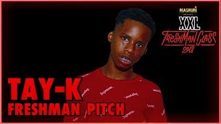 TayKs Pitch for 2018 XXL Freshman [upl. by Enilav80]