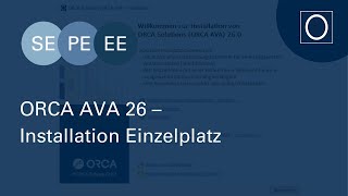 ORCA AVA 26  Installation Einzelplatz [upl. by Elwyn]