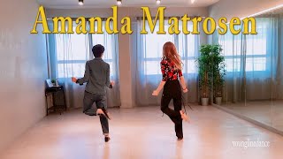 Amanda Matrosen linedance  Cho Yulia P M amp Roy R Dayoh [upl. by Deeas]