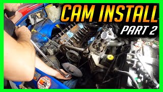 59L Magnum V8 Comp Cams Camshaft INSTALL  PART 2 [upl. by Anowahs659]