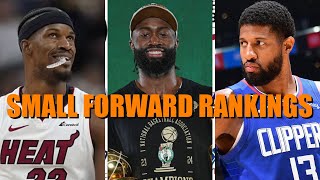 Top 10 NBA Small Forward Rankings [upl. by Demetrius252]