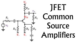 ECE3400 L45 JFET Common Source Amplifiers Analog Electronics Georgia Tech course [upl. by Dymoke]